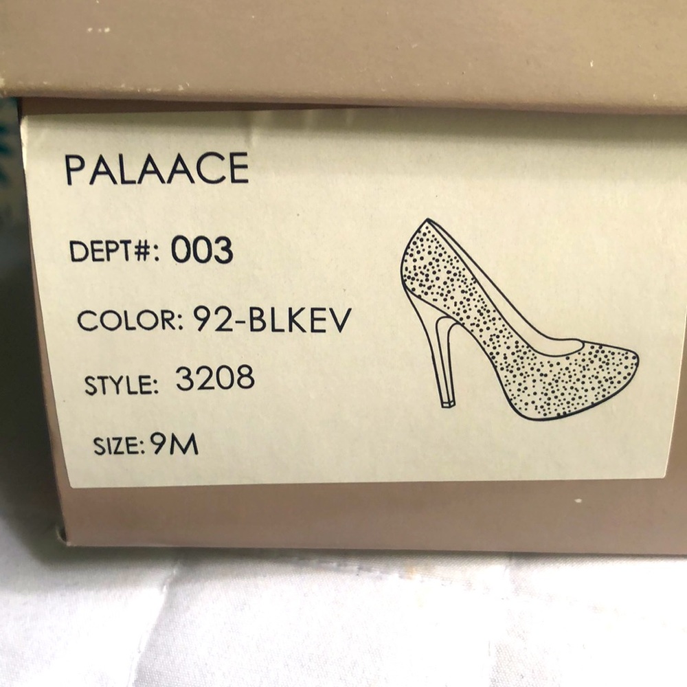 Bakers Shoes Black Stiletto Heels Gem